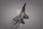 A MiG-29 fighter jet releases flares during a flight. (Photo:open source)