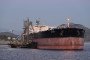 The oil tanker AL AGAILA unloads crude at the HELLENiQ Energy terminal in Pachi near Athens, Greece, on September 11, 2026, after departing the CPC terminal near Novorossiysk in Russia. (Source: Getty Images)