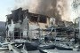 A heavily damaged building in Kyiv following a Russian overnight missile and drone attack on June 2, 2026. (Source: UNITED24 Media)