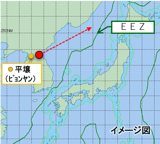 Flight path of a North Korean ballistic missile launched on April 8, 2026, as tracked by Japan’s Ministry of Defense. (Source: Japan Ministry of Defense) Flight path of a North Korean ballistic missile launched on April 8, 2026, as tracked by Japan’s Ministry of Defense. (Source: Japan Ministry of Defense)