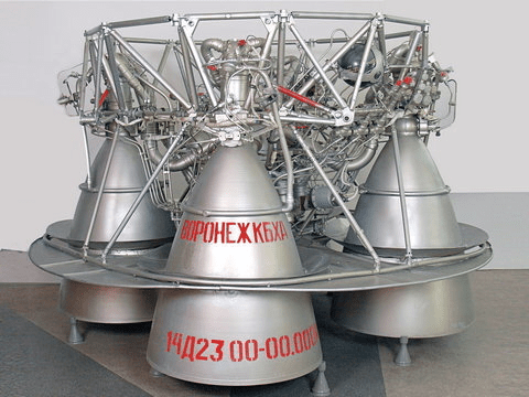 RD-0124 engine. RD-0124 engine.